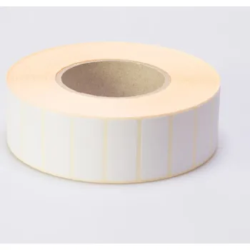 Samolepící etiketa Etikety 45x20mm, vellum, bílá, D40, 2000 ks na roli