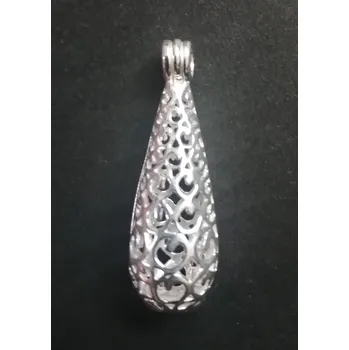 Přívěsek Trojrozměrná kapka - přívěsek ze stříbra