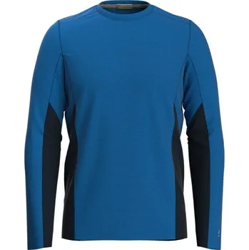 Oblečení a móda Pánské triko Smartwool M MERINO SPORT LONG SLEEVE CREW L Modrá, Černá