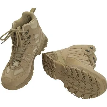 Pánská treková obuv MIL-TEC Boty kotníčkové SQUAD 5" COYOTE COYOTE BROWN 9