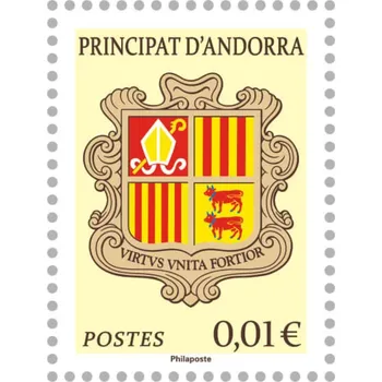 Poštovní známka (2023) MiNr. 913 ** - Andora (Fr.) - Erb