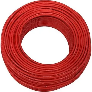 elektrický kabel Solar kabel H1Z2Z2-K 1x4mm2 - červený