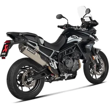 Auto-moto Výfuk Akrapovič Slip-On Line (Titan) na Triumph Tiger 850, 900 (20-23)