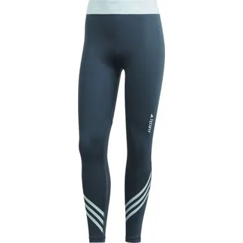 Dámské legíny Dámské sportovní legíny adidas TECHFIT TIGHT LEGGINGS XL Tmavě modrá, Světle modrá