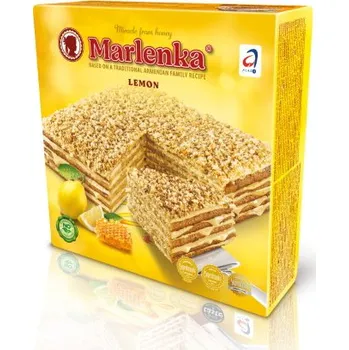 Trvanlivě pečivo Dort citrónový medový Marlenka - 800g