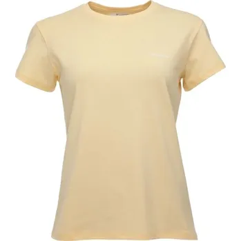 Dámské triko Columbia SUN TREK SS GRAPHIC TEE XL Žlutá, Bílá