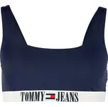 Dámský vrchní díl plavek Tommy Hilfiger TJ ARCHIVE-BRALETTE S Tmavě modrá, Bílá