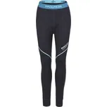 Dámské funkční merino spodky PROGRESS MERINO LT XL Tmavě šedá, Světle modrá