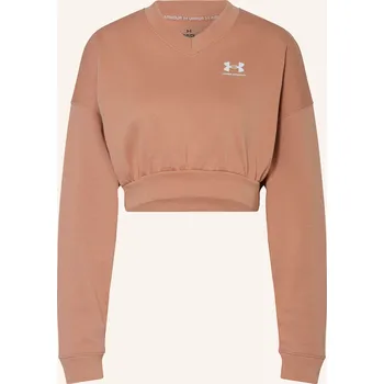 Dámská mikina Under Armour Dámská Cropped Mikina Ua Rival Terry, tmavě...