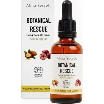 Vlasová regenerace Alma Secret Botanical Rescue BIO sérum na vlasy a pokožku hlavy 10 ml