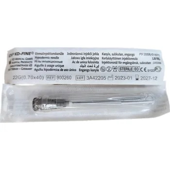 Injekční jehla Injekční jehla 22G sterilní, černá B949248