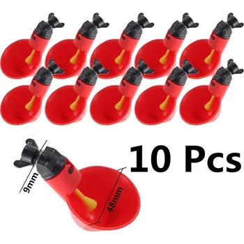 Krmítko pro ptáka Vodotěsné krmítko pro drůbež - 10ks-366