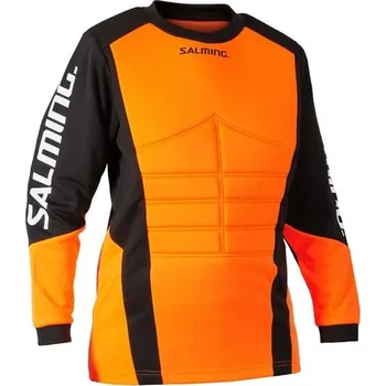 Florbal Dětský brankářský dres na florbal Salming ATLAS JERSEY 128 Oranžová, Černá, Bílá