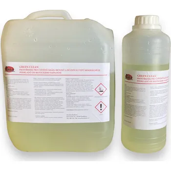 Báča Beton Odstraňovač řas, mechů, lišejníků a plísní Green Clean na betonové výrobky, kámen a další savé porézní povrchy Hmotnost: 5 kg