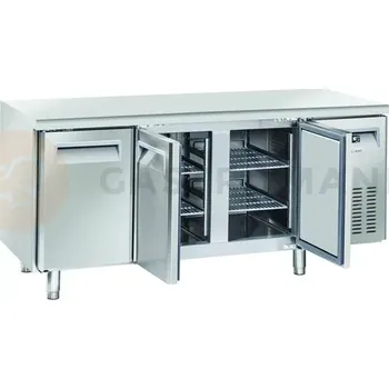 Mrazící stůl 3-dvéřový, 700 mm | COOLHEAD, QN-3100