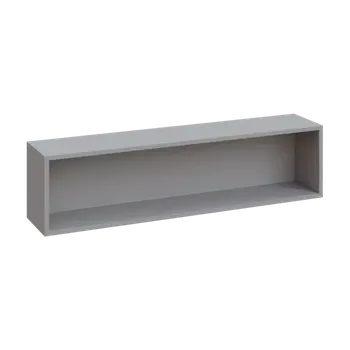 police BPB - 120 police na zeď, 240x1200x300, šedá