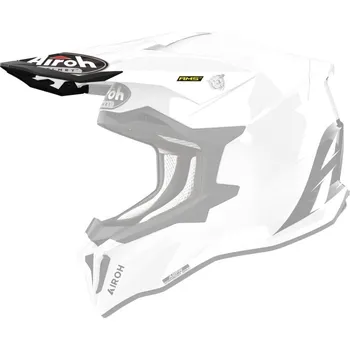 Helma na motorku kšilt pro přilbu STRYCKER, AIROH - Itálie (Color - bílá)