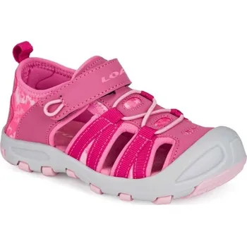 Dámská obuv Dívčí sandály LOAP PANN 34 Růžová, Šedá