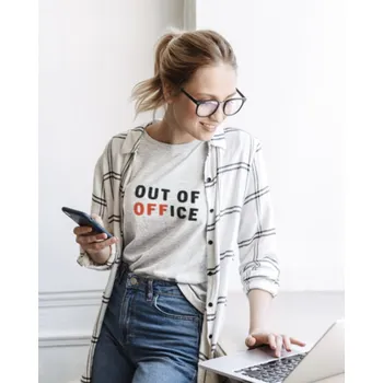 Nášivka Nažehlovací nápis - Out of office