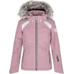 Dámská lyžařská bunda LOAP OKIRUNA M Růžová, Bílá, Béžová