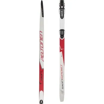 Lyžování Běžecké lyže na klasiku se stoupacími pásy Peltonen SKIN SPORT CL NIS 3.0 STIFF+ PERFORMANCE CL 195 Bílá, Červená