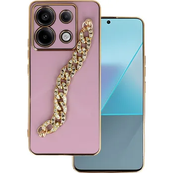 Pouzdro na mobilní telefon Trend Case pro Xiaomi Redmi Note 13 Pro 5G design 4 růžové