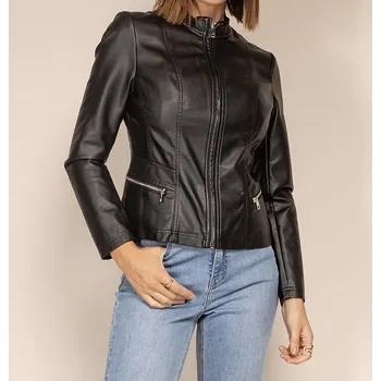 Dámská bunda Koženková bunda Escandelle Paris 3188 Lady velikost barva: černá, velikost: 50