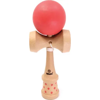 Dřevěná hračka Svoora - DŘEVĚNÁ KENDAMA Barva: červená