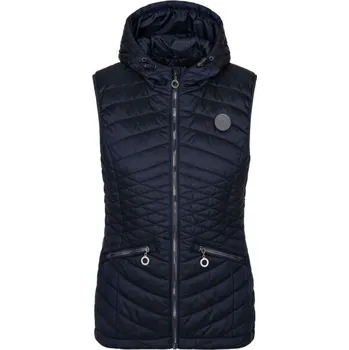 Dámská vesta Dámská prošívaná vesta LOAP ILMANAX S Tmavě modrá
