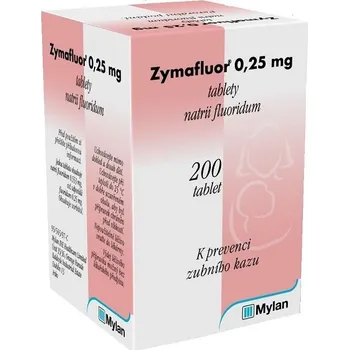 Mylan Zymafluor 0,25 mg 200 tbl.