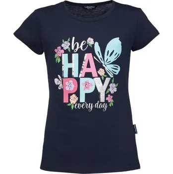 Dívčí tričko Dívčí tričko Lewro AXANA 116/122 Tmavě modrá, Mix