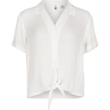 Dámská košile Dámská košile s krátkým rukávem O'Neill CALI WOVEN S Bílá