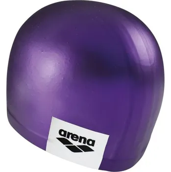 Plavecká čepice Arena LOGO MOULDED CAP UNI Fialová, Bílá, Černá