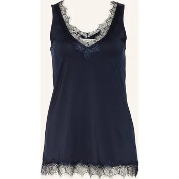 Rosemunde Dámský Top Billie S Krajkou, tmavě modrá, 42
