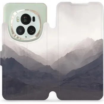 Pouzdro na mobilní telefon Flipové pouzdro Mobiwear - Honor Magic6 Pro - M151P Hory (Knížkové flip pouzdro, obal, kryt na mobil Honor Magic6 Pro - M151P Hory, materiál Umělá kůže + TPU - ochrana 360°, stojánek, silikonová vanička, magnetické zavírání)