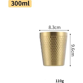 Termohrnek Nerezový termohrnek s dvojitou stěnou proti popálení - 300 ml J