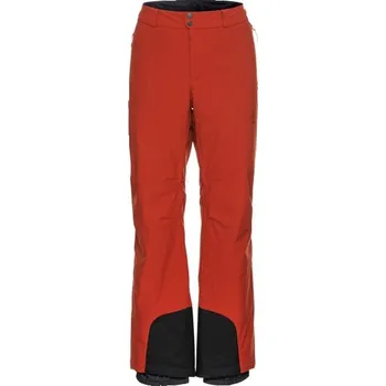Pánské zateplené kalhoty Odlo SKI BLUEBIRD S-THERMIC PANTS 54 Červená, Černá