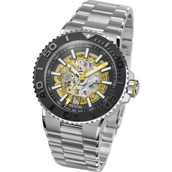 Hodinky Epos Sportive 3441.135.20.15.30 - Ocelový řemínek + 5 let záruka a dárek ZDARMA