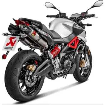 Výfuk Akrapovič Slip-On Line (Titan) na Aprilia Shiver 900 (17-20)