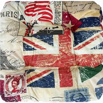 Podsedák Top textil Podsedák 40x40 cm vlajky 1