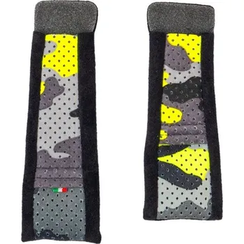 Helma na motorku kryt zapínací přezky pro přilbu AVIATOR 3, AIROH - Itálie (camo šedý) L/XL/XXL