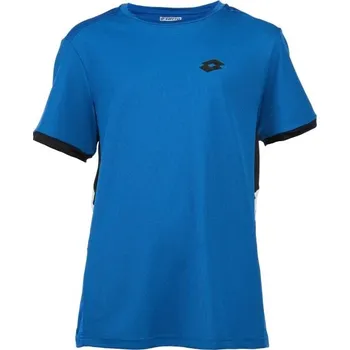 Chlapecké tričko Chlapecké sportovní tričko Lotto SQUADRA III TEE XL Modrá, Černá, Bílá