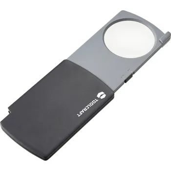 Lupa TOOLCRAFT TO-8997039 ruční lupa s LED osvětlením , zvětšení: 2.5 x