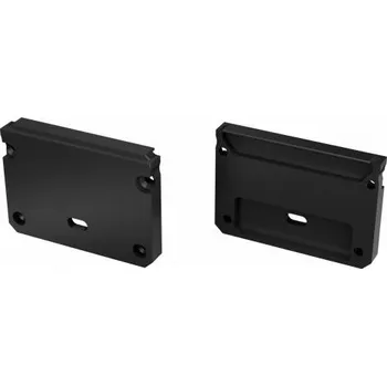 LED lišta LEDLabs ALU záslepka pro LUMINES ILEDO LED profil černá s otvorem