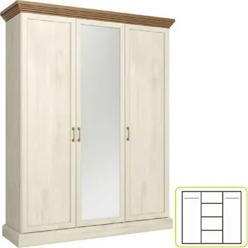 Šatní skříň Skříň Royal S3D