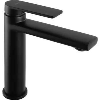 Vodovodní baterie Rea Verso, umyvadlová baterie h-165, černá matná, REA-B7901