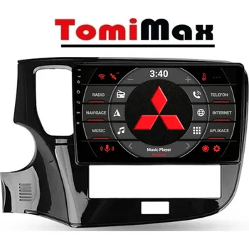 Autorádio TomiMax Mitsubishi Outlander Android 14 autorádio s WIFI, GPS, USB, BT HW výbava: 2K 2000x1200px !!!AKCE!!! 8 Core 4GB+64GB LOW - pouze displej A - Model auta: Mitsubishi Outlander 2020+, Velikost obrazovky: Dotyková obrazovka: 10,1"