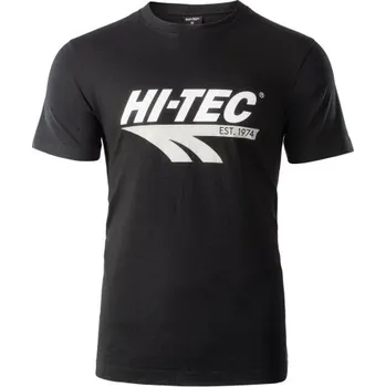 Hi-Tec RETRO Black Pánské tričko, vel. XL
