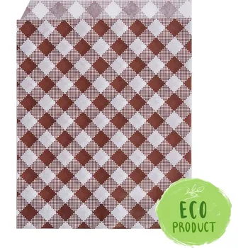 Papírové sáčky KARO 14 x 19 cm (500 ks) UNIPAP