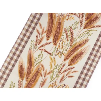 Bavlněné vaflové piké - zátiší s obilninami